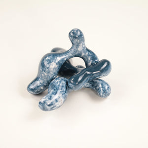 Blue/White Milk Painted Romp